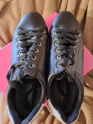 Sneakers alte Tata n.38 nere/argento