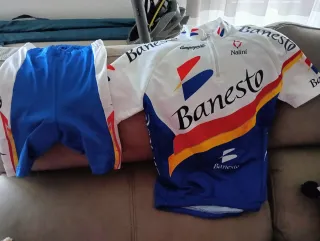 Maillot Ciclismo Banesto Nalini 8 años