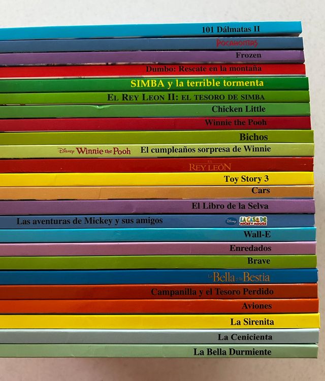 Lote 19 libros Disney Club Lectura NUEVOS