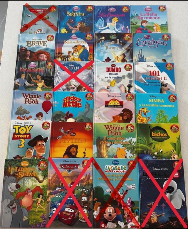 Lote 19 libros Disney Club Lectura NUEVOS