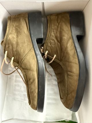 Botín verde 24 hrs T37 acordonado