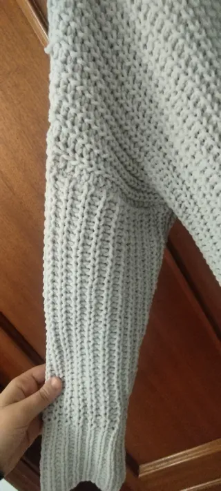 Cárdigan Hollister Gris