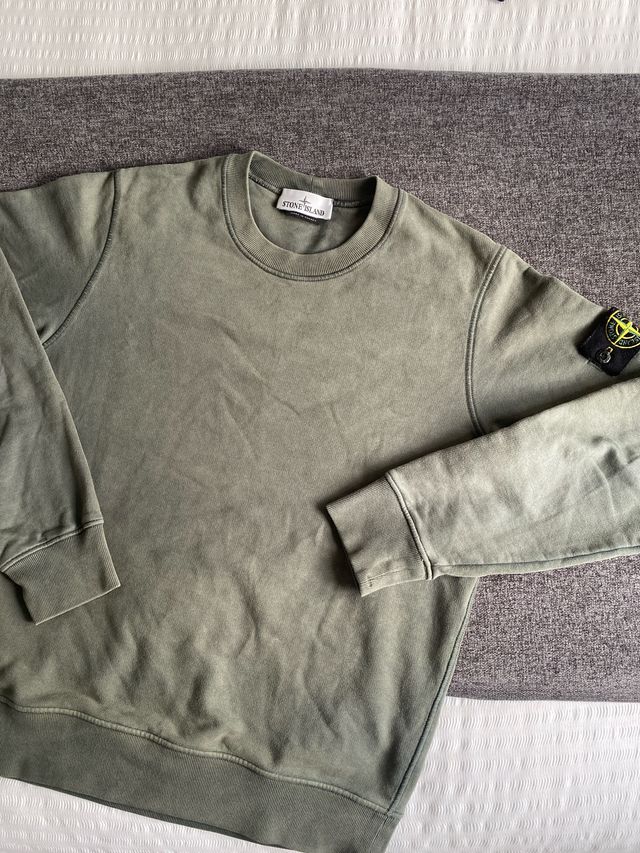 Sudadera Stone Island Verde Militar
