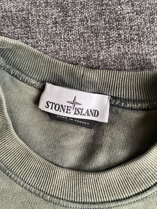 Sudadera Stone Island Verde Militar