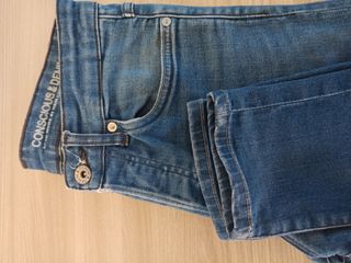 Jeans skinny uomo blu