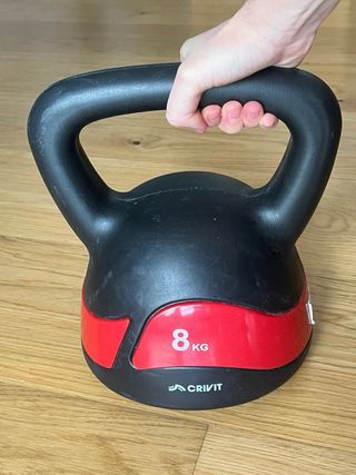 Mancuerna Kettlebell 8 kg Crivit