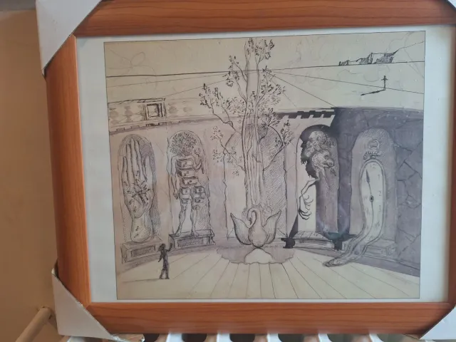 Cuadro Decorativo Dibujo Surrealista