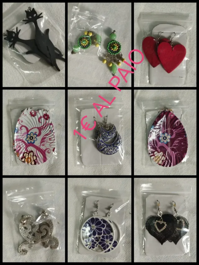 Orecchini vari modelli