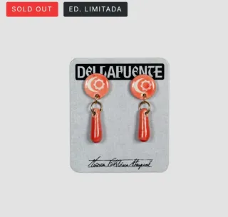 Pendientes Dellafuente 10° Aniversario