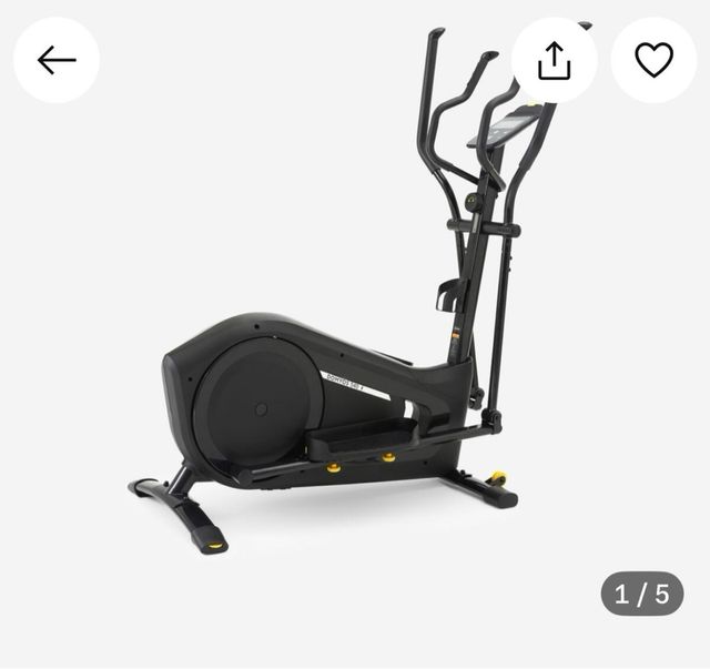 Bicicleta Elíptica Domyos EL540 Negra