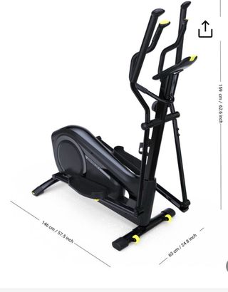 Bicicleta Elíptica Domyos EL540 Negra