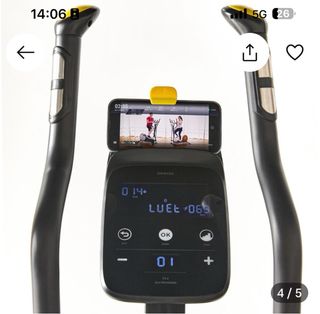 Bicicleta Elíptica Domyos EL540 Negra