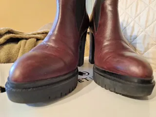 Stivaletti Janet Sport Bordeaux Tg. 38