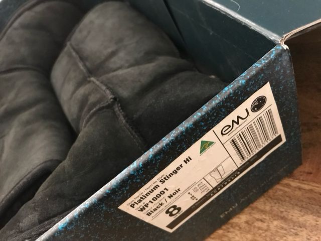 Botas Emu Australia Negras Talla [Talla]
