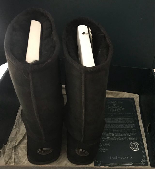 Botas Emu Australia Negras Talla [Talla]
