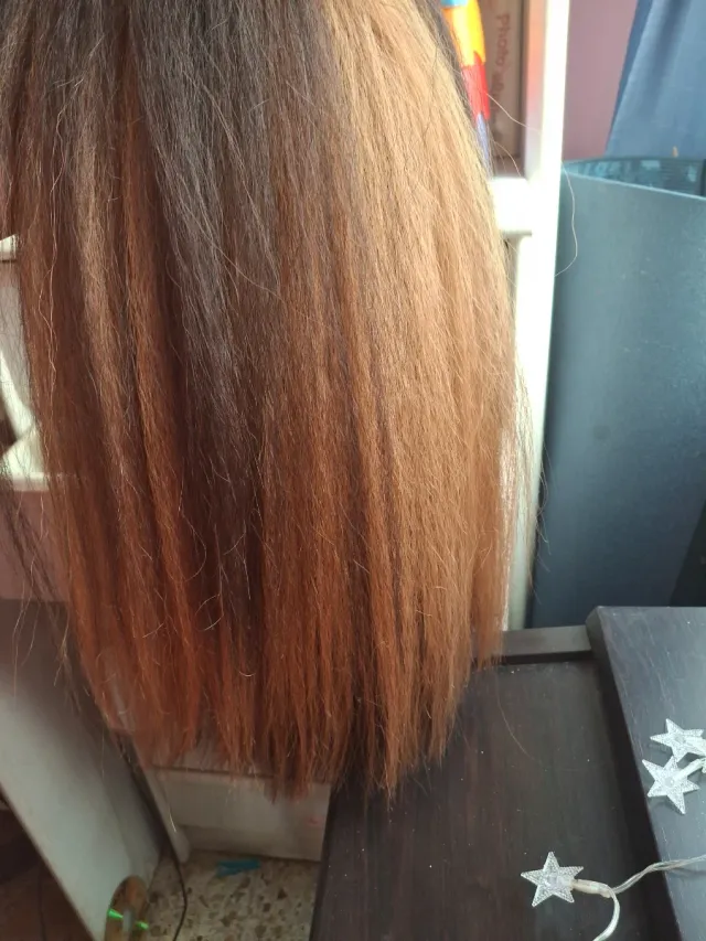 Peluca sintética ajustable nueva