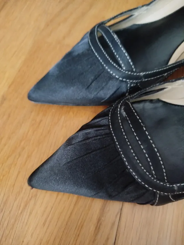 Zapatos de tacón Sissi negros mujer