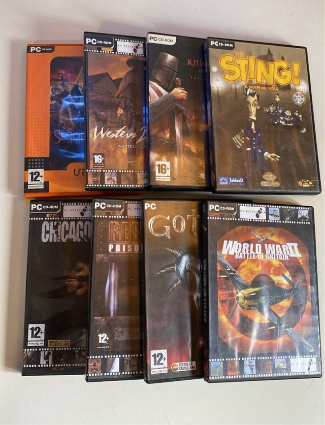 Lote 10 Juegos PC (Variados)