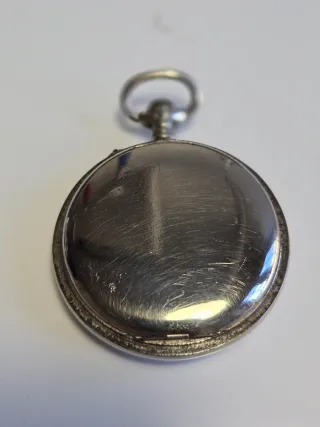 Reloj de bolsillo Longines plateado.5cm