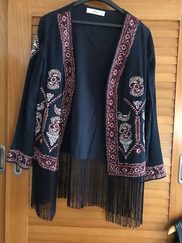 Chaqueta Mango Bordada Talla S/M