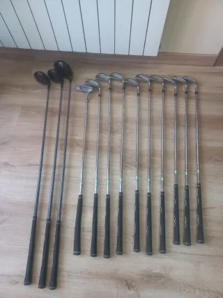 CONJUNTO COMPLETO DE 13 PALOS DE GOLF EXIA
