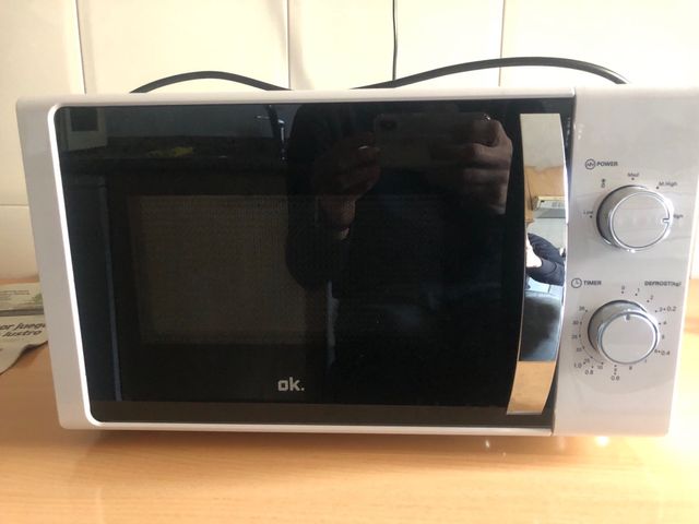 Microondas OK blanco