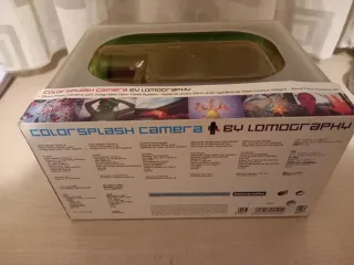 Cámara fotográfica rosa