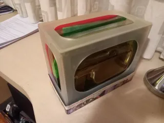 Cámara fotográfica rosa