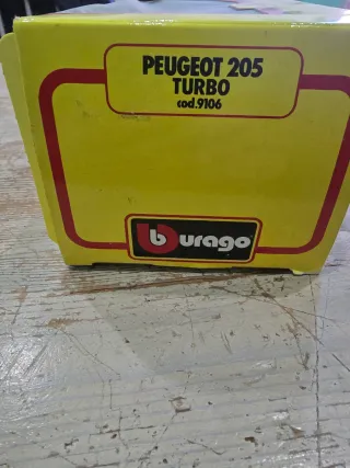 Burago 1:25 Peugeot 205 Turbo 16 V art 9106