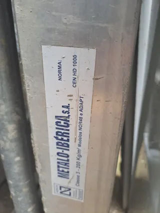 Cuerpo de andamio Metalo-Ibérica 3m