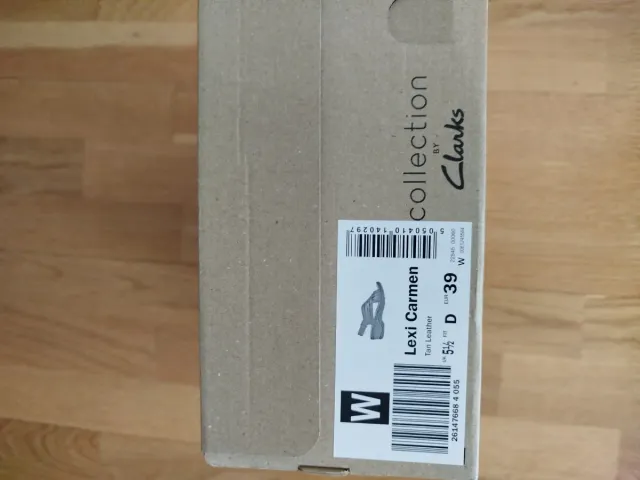 Sandalias Clarks Mujer Cuero Marrón Talla 38