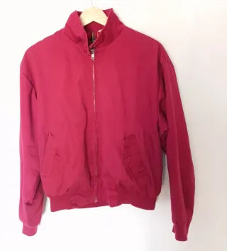 Chaqueta Harrington Granate