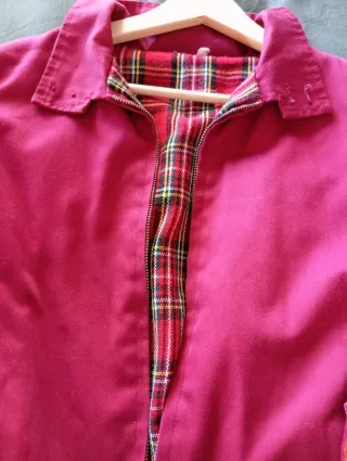 Chaqueta Harrington Granate