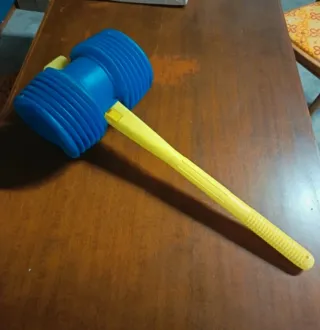 Martello e Pompon Blu e Giallo