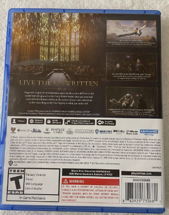 Hogwarts Legacy PS5 Edición Estándar