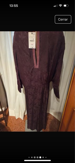 Vestido morado elegante