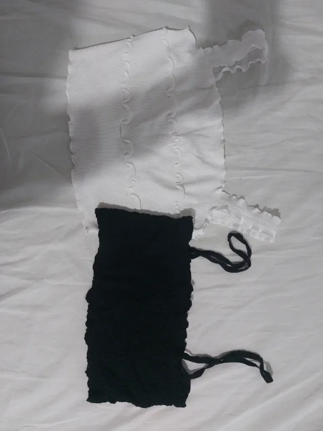 Lote 2 Tops Tezenis Blanco y Negro