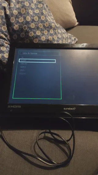 Televisor Negro Sunstech 18"