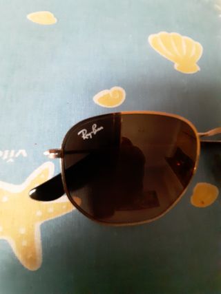 Occhiali da sole Ray-Ban oro rosa