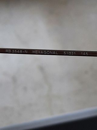 Occhiali da sole Ray-Ban oro rosa