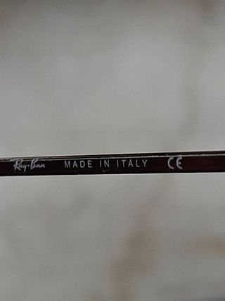 Occhiali da sole Ray-Ban oro rosa