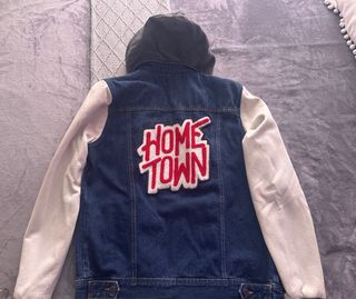 Cazadora vaquera con capucha Talla M