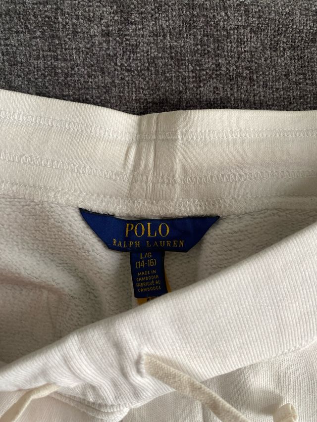 Pantalón Corto Blanco Polo Ralph Lauren
