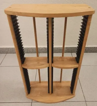 Mueble Porta CDs Madera