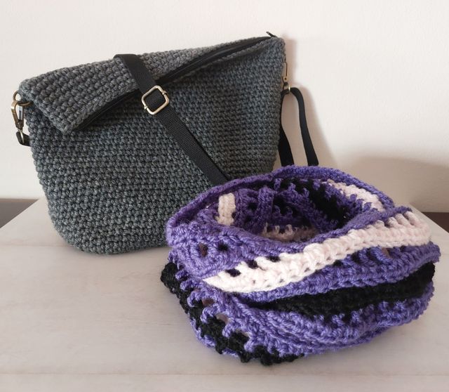 Bufanda nueva crochet infinita