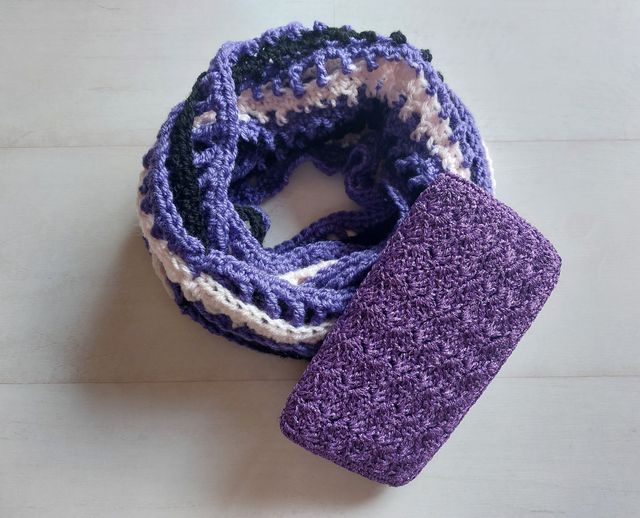 Bufanda nueva crochet infinita