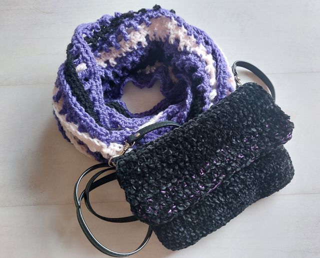 Bufanda nueva crochet infinita