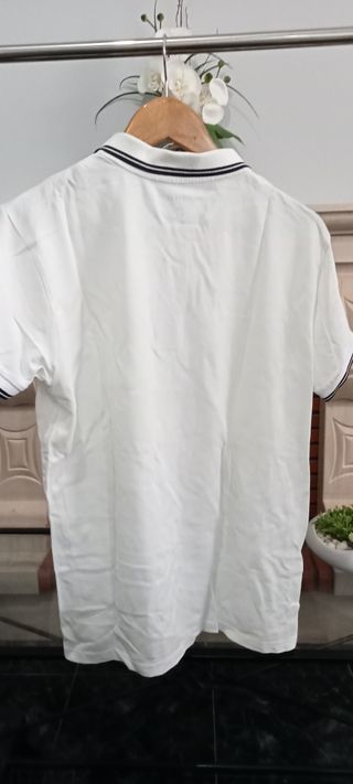 Polo Tiffosi Homem Branco