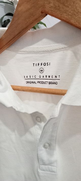 Polo Tiffosi Homem Branco