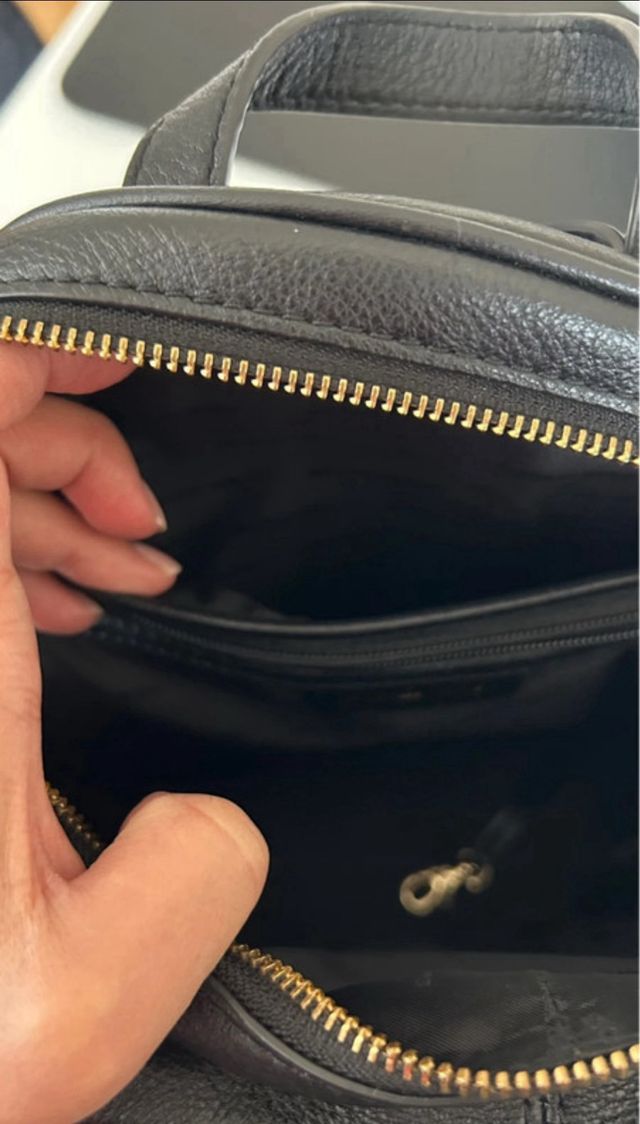 Mochila Michael Kors Piel Negra Original